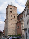 Torre campanaria medioevale dell'abbazia di Fruttuaria