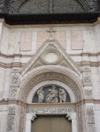 Basilica di S.Petronio: particolare del portale
