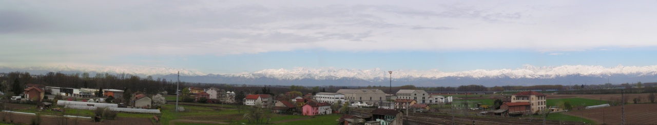 Panorama delle montagne