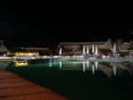La piscina di notte