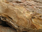 Particolare di roccia sedimentaria