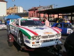Lancia Rally 037 Evo 2 durante le verifiche tecniche