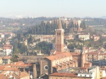 Verona vista dalla torre dei Lamberti: S.Anastasia