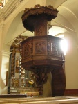 Chiesa di Issime: pulpito