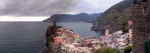 Vernazza vista dall'alto, andando verso Corniglia