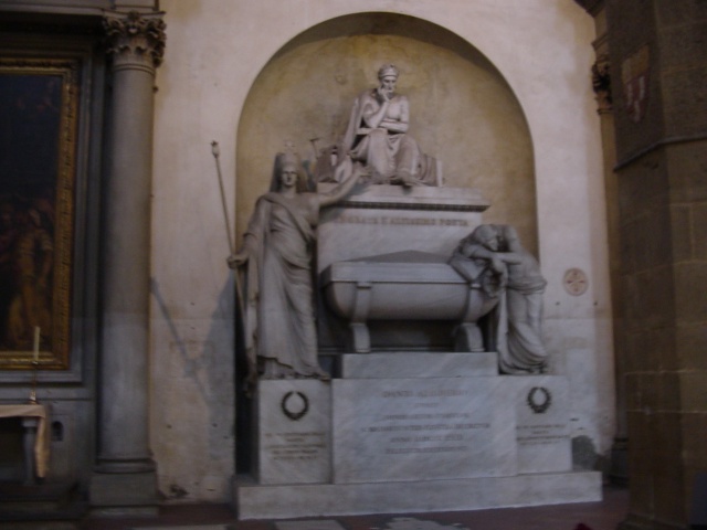 Chiesa di S.Croce: Dante