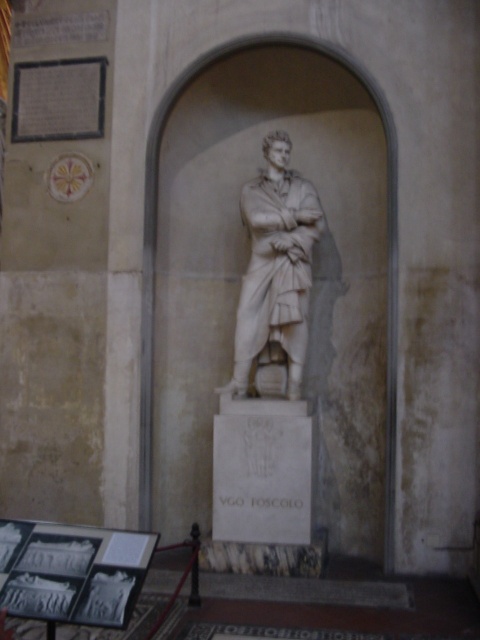 Chiesa di S.Croce: Foscolo
