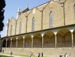 Chiesa di S.Croce: primo chiostro