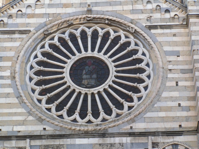 Rosone della chiesa di S.Lorenzo