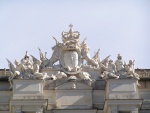 Particolare del fregio di Palazzo Ducale