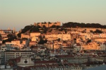 Panorama al tramonto