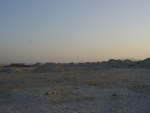 Il deserto appena fuori dal villaggio