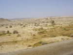 Deserto sulla strada per l'aereoporto