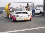 Vista frontale di Fiat 500