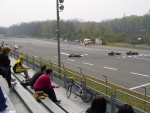 Altre Formula Junior alla staccata, notare  il bloccaggio...