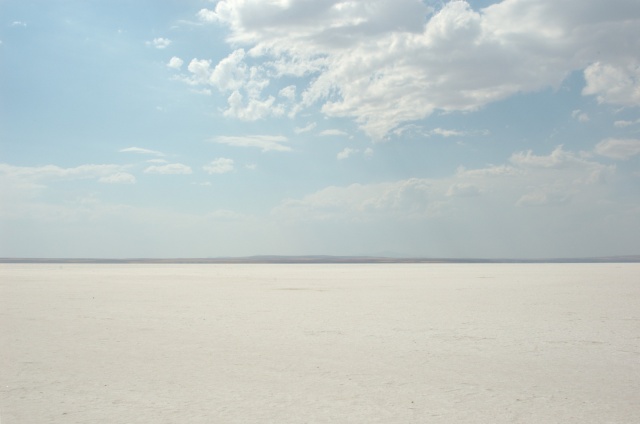 Lago salato nei pressi di Ankara