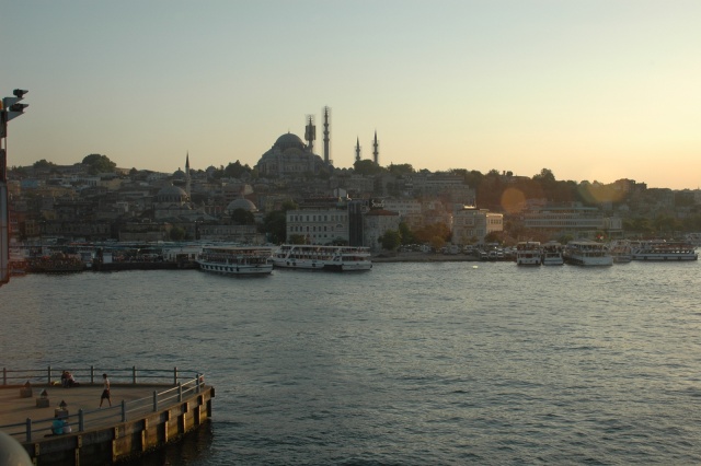 Moschea di Solimano vista dal ponte di Galata