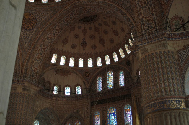Moschea blu: Interno