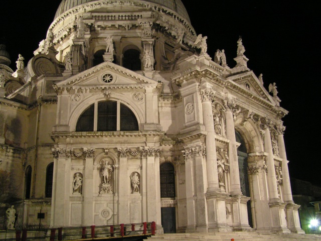 Particolare della chiesa della Salute